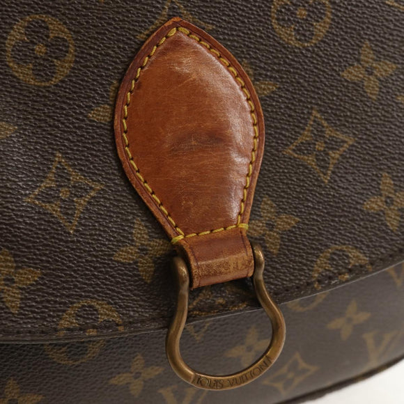 LOUIS VUITTON Monogram Saint Cloud GM Shoulder Bag M51242 LV Auth 144776