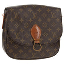 LOUIS VUITTON Monogram Saint Cloud GM Shoulder Bag M51242 LV Auth 144776-1
