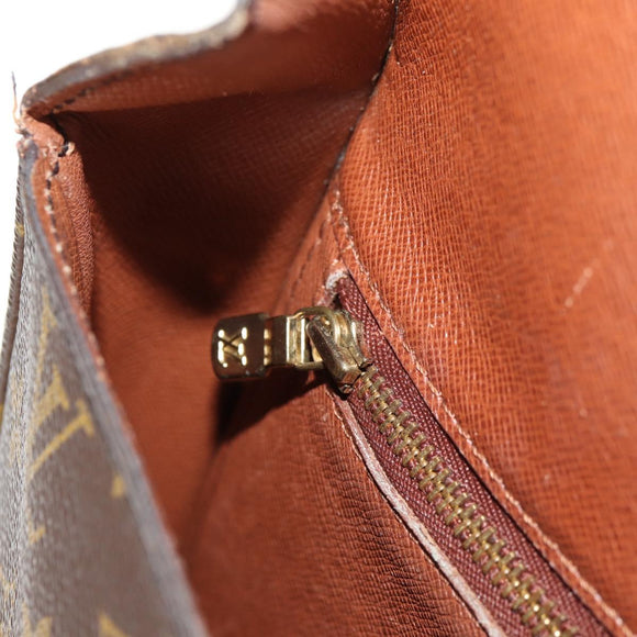 LOUIS VUITTON Monogram Saint Cloud GM Shoulder Bag M51242 LV Auth 144776