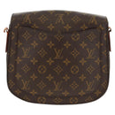LOUIS VUITTON Monogram Saint Cloud GM Shoulder Bag M51242 LV Auth 144776-2