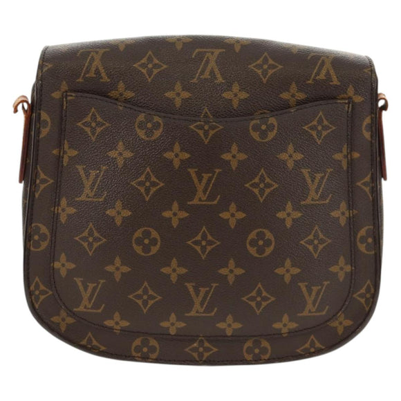 LOUIS VUITTON Monogram Saint Cloud GM Shoulder Bag M51242 LV Auth 144776