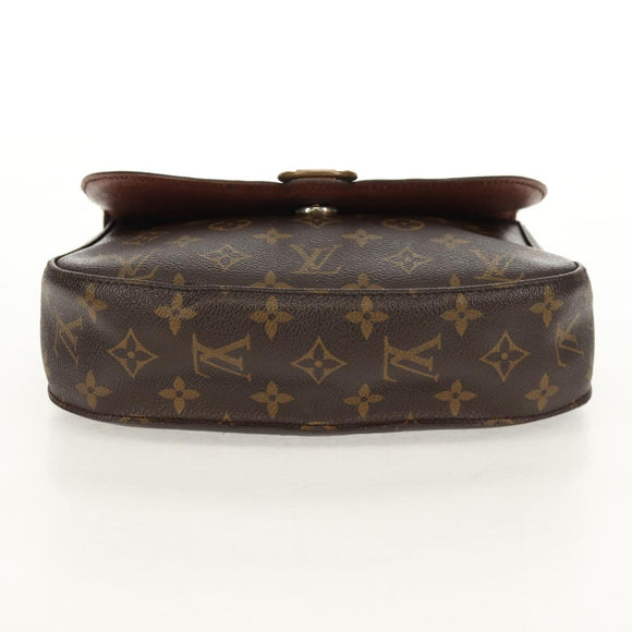 LOUIS VUITTON Monogram Saint Cloud GM Shoulder Bag M51242 LV Auth 144776