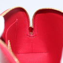 LOUIS VUITTON Vernis Rayure Pochette Cosmetic Pomme D'amour M91721 Auth 144780-18