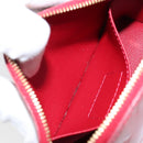 LOUIS VUITTON Vernis Rayure Pochette Cosmetic Pomme D'amour M91721 Auth 144780-10