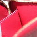 LOUIS VUITTON Vernis Rayure Pochette Cosmetic Pomme D'amour M91721 Auth 144780-11