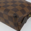 LOUIS VUITTON Damier Ebene Pochette Cosmetic PM Pouch N47516 LV Auth 144781-15