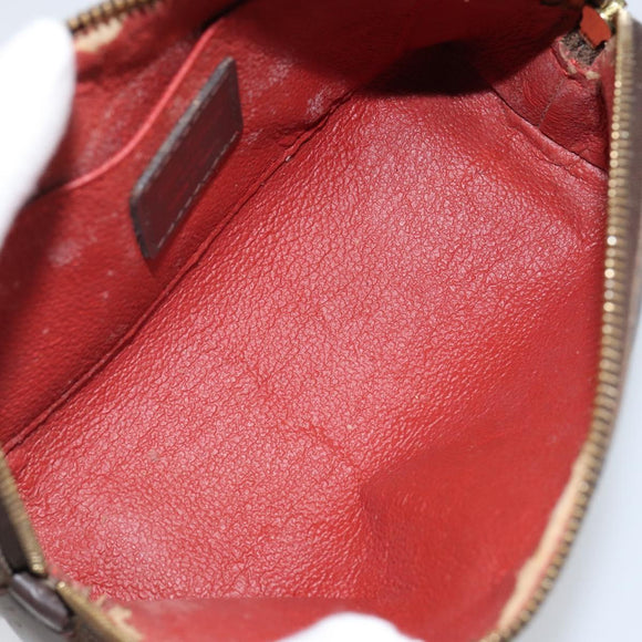 LOUIS VUITTON Damier Ebene Pochette Cosmetic PM Pouch N47516 LV Auth 144781