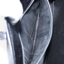 CELINE Hand Bag Leather Black Gold Auth 144782-19