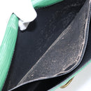 LOUIS VUITTON Epi Jena Clutch Bag Green M52724 LV Auth 144783-11