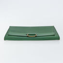 LOUIS VUITTON Epi Jena Clutch Bag Green M52724 LV Auth 144783-6