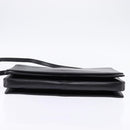 LOUIS VUITTON Opera line Rhodes Shoulder Bag Leather Black M63912 LV Auth 144784-5