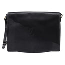 LOUIS VUITTON Opera line Rhodes Shoulder Bag Leather Black M63912 LV Auth 144784-13