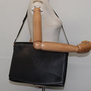 LOUIS VUITTON Opera line Rhodes Shoulder Bag Leather Black M63912 LV Auth 144784-23