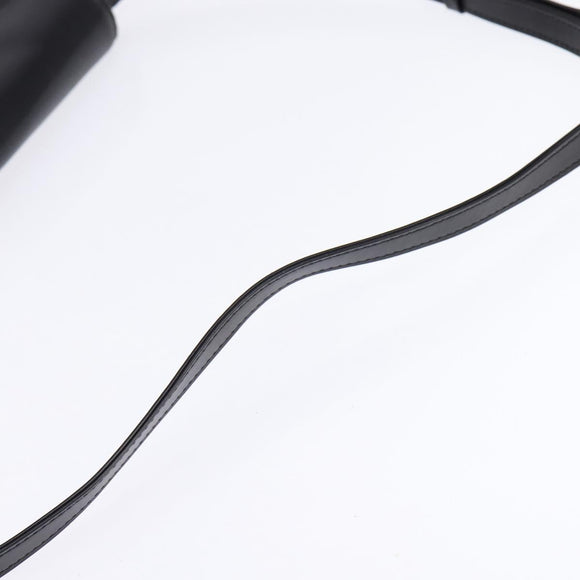 LOUIS VUITTON Opera line Rhodes Shoulder Bag Leather Black M63912 LV Auth 144784