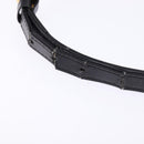 LOUIS VUITTON Opera line Rhodes Shoulder Bag Leather Black M63912 LV Auth 144784-8