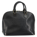 LOUIS VUITTON Epi Alma Hand Bag Black M52142 LV Auth 144790-1