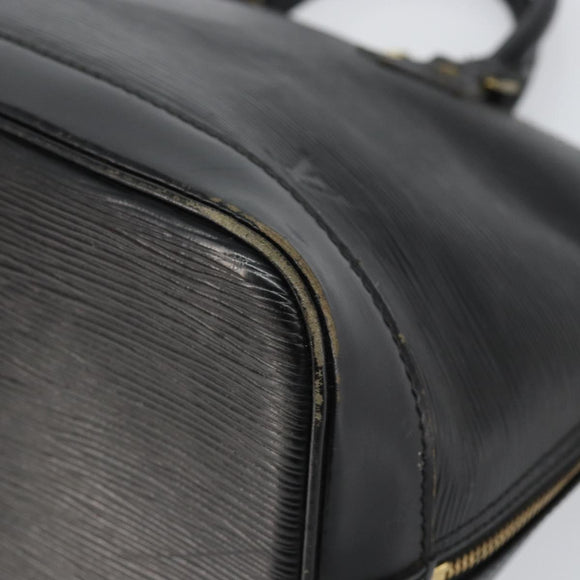 LOUIS VUITTON Epi Alma Hand Bag Black M52142 LV Auth 144790
