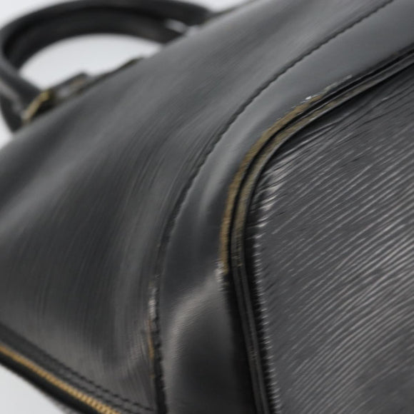 LOUIS VUITTON Epi Alma Hand Bag Black M52142 LV Auth 144790