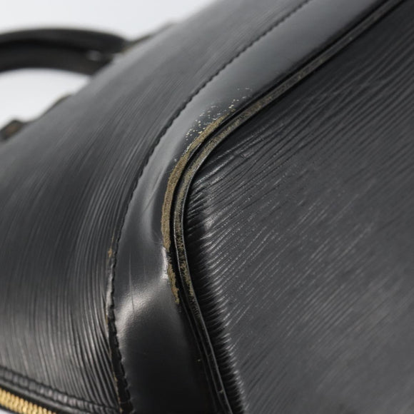 LOUIS VUITTON Epi Alma Hand Bag Black M52142 LV Auth 144790