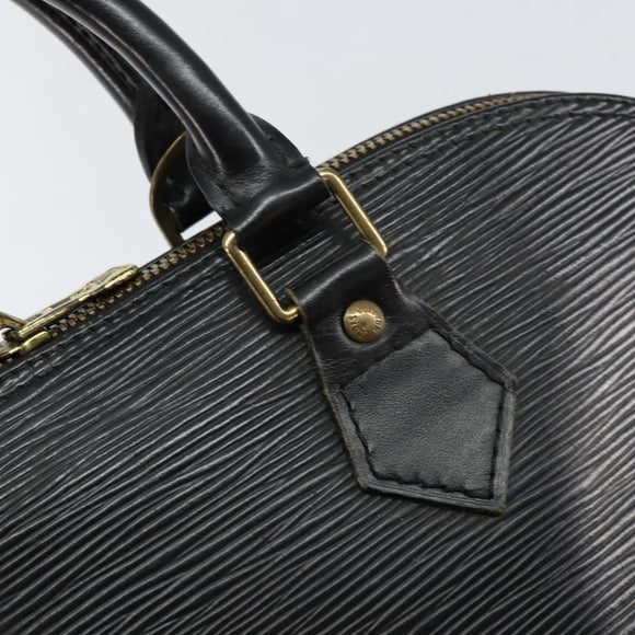 LOUIS VUITTON Epi Alma Hand Bag Black M52142 LV Auth 144790