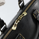 LOUIS VUITTON Epi Alma Hand Bag Black M52142 LV Auth 144790-10