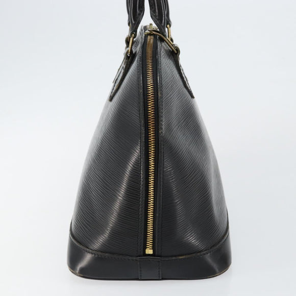 LOUIS VUITTON Epi Alma Hand Bag Black M52142 LV Auth 144790