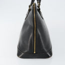 LOUIS VUITTON Epi Alma Hand Bag Black M52142 LV Auth 144790-4
