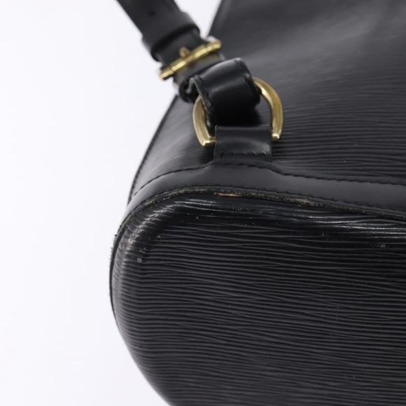 LOUIS VUITTON Epi Coblanc Shoulder Bag Black M52292 LV Auth 144791