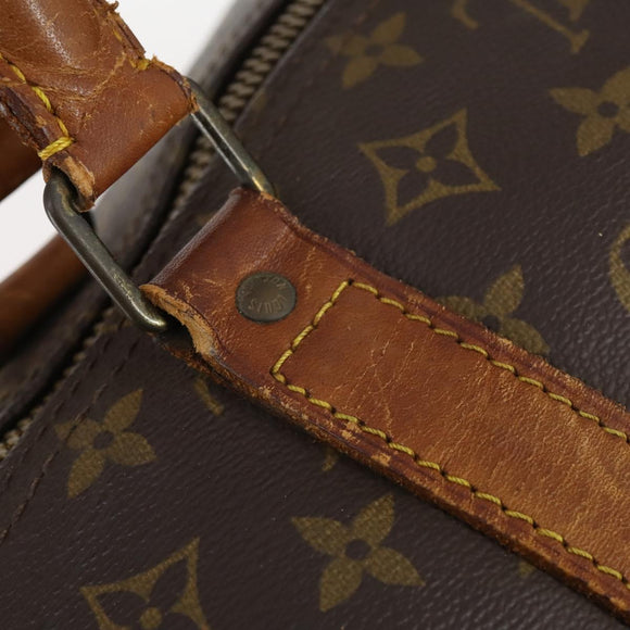 LOUIS VUITTON Monogram Keepall Bandouliere 60 Boston Bag M41412 LV Auth 144792