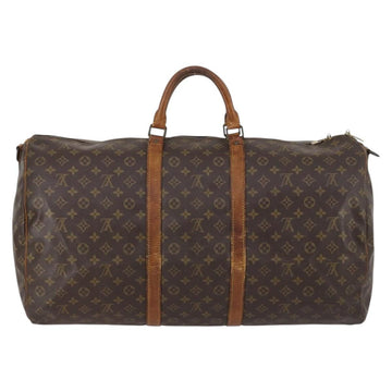 LOUIS VUITTON Monogram Keepall Bandouliere 60 Boston Bag M41412 LV Auth 144792 - 0