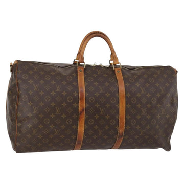 LOUIS VUITTON Monogram Keepall Bandouliere 60 Boston Bag M41412 LV Auth 144793