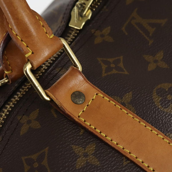 LOUIS VUITTON Monogram Keepall Bandouliere 60 Boston Bag M41412 LV Auth 144793