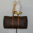 LOUIS VUITTON Monogram Keepall Bandouliere 60 Boston Bag M41412 LV Auth 144793-21