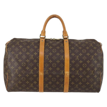LOUIS VUITTON Monogram Keepall 50 Boston Bag M41426 LV Auth 144796 - 0