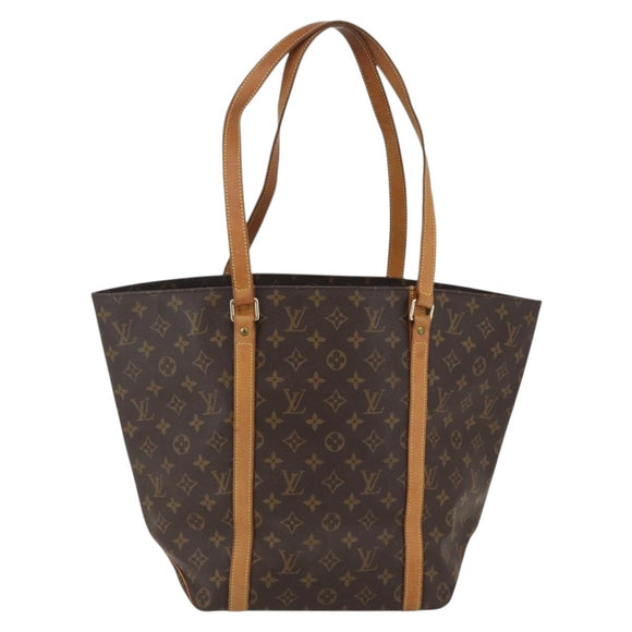 LOUIS VUITTON Monogram Sac Shopping Tote Bag M51108 LV Auth 144798