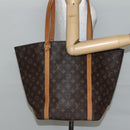LOUIS VUITTON Monogram Sac Shopping Tote Bag M51108 LV Auth 144798-24
