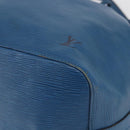 LOUIS VUITTON Epi Petit Noe Shoulder Bag Blue M44105 LV Auth 144801-9