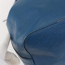 LOUIS VUITTON Epi Petit Noe Shoulder Bag Blue M44105 LV Auth 144801-16