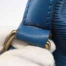 LOUIS VUITTON Epi Petit Noe Shoulder Bag Blue M44105 LV Auth 144801-12