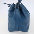LOUIS VUITTON Epi Petit Noe Shoulder Bag Blue M44105 LV Auth 144801-4
