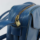 LOUIS VUITTON Epi June Feuille Shoulder Bag Blue M52155 LV Auth 144802-9