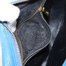 LOUIS VUITTON Epi June Feuille Shoulder Bag Blue M52155 LV Auth 144802-11