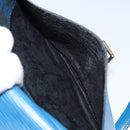 LOUIS VUITTON Epi June Feuille Shoulder Bag Blue M52155 LV Auth 144802-22