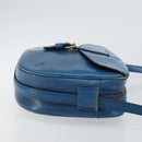 LOUIS VUITTON Epi June Feuille Shoulder Bag Blue M52155 LV Auth 144802-3