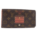 LOUIS VUITTON Monogram Trunk Portefeuille Sarah Long Wallet M60415 Auth 144804-1
