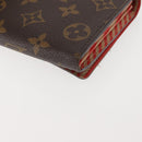 LOUIS VUITTON Monogram Trunk Portefeuille Sarah Long Wallet M60415 Auth 144804-11