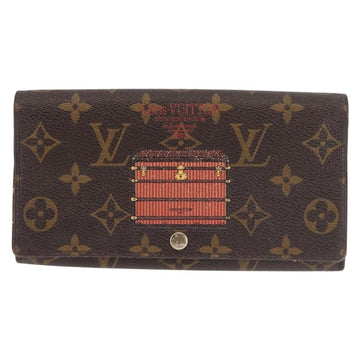 LOUIS VUITTON Monogram Trunk Portefeuille Sarah Long Wallet M60415 Auth 144804 - 0