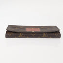 LOUIS VUITTON Monogram Trunk Portefeuille Sarah Long Wallet M60415 Auth 144804-7