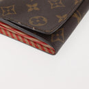 LOUIS VUITTON Monogram Trunk Portefeuille Sarah Long Wallet M60415 Auth 144804-8