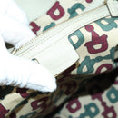 GUCCI Bamboo GG Canvas Guccissima Hand Bag Leather 2way Beige Gold Auth 144806-20